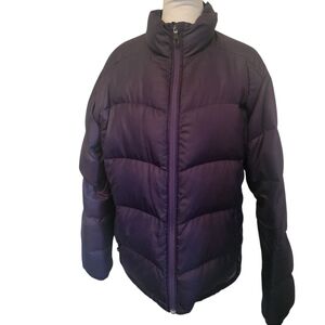 EMS Down Puffer Jacket Purple sz L